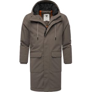 Ragwear Winterjas 'Mr Them'  bruin gemêleerd