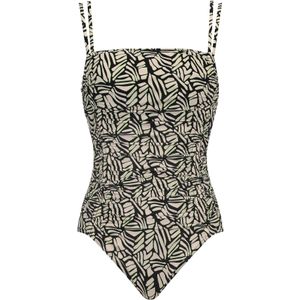 OLYMPIA Badpak  ecru / lichtgroen / zwart