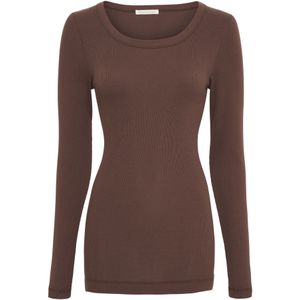 Seamless Basic Shirt 'Allure'  donkerbruin