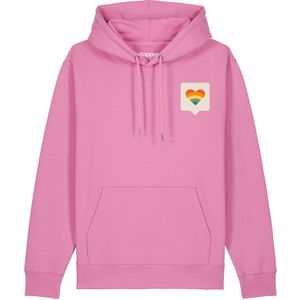 Watapparel Sweatshirt 'Von Herzen'  gemengde kleuren / rosa
