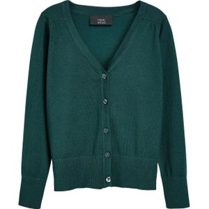 Next Gebreid vest  groen