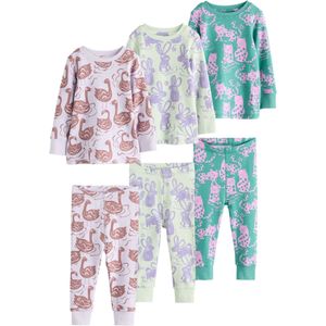 Next Nachtkledij  beige / groen / sering / rosa