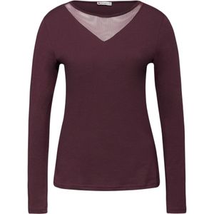 STREET ONE Shirt  aubergine