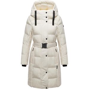 NAVAHOO Wintermantel  zwart / wit