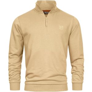 INDICODE JEANS Sweatshirt 'Brandt'  beige