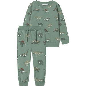 Name It - NMMNENEAN LS SWE - Pyjamabroek - Green Bay - 2-delig