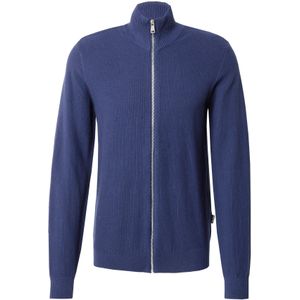 BLEND Gebreid vest  navy