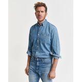 GANT Overhemd  blauw denim