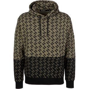 Karl Lagerfeld Sweatshirt  donkergroen / zwart