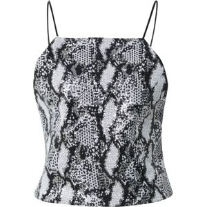 IRO Top  zwart / wit