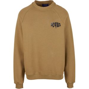 Pequs Sweatshirt 'Mythic'  olijfgroen / zwart