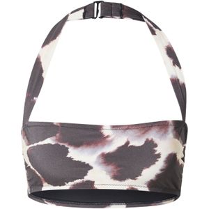 & Other Stories Bikinitop  bruin / grijs / wit