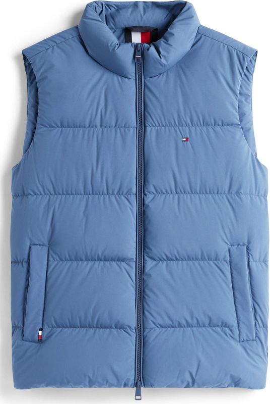 TOMMY HILFIGER - Bodywarmer - Royal Blue/Koningsblauw - Licht Gevoerd