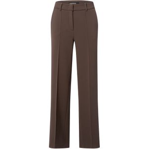 Cambio Bandplooibroek 'Amelie'  kastanjebruin