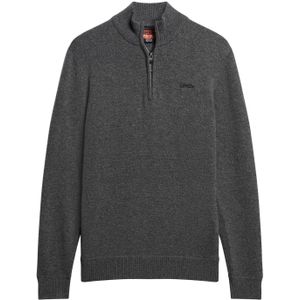 Superdry Trui 'Essential'  donkergrijs