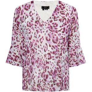 faina Blouse  sering / bessen / wit