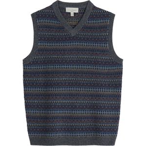 Seasalt Cornwall Trui 'Walt'  beige / blauw / donkerblauw / donkerrood