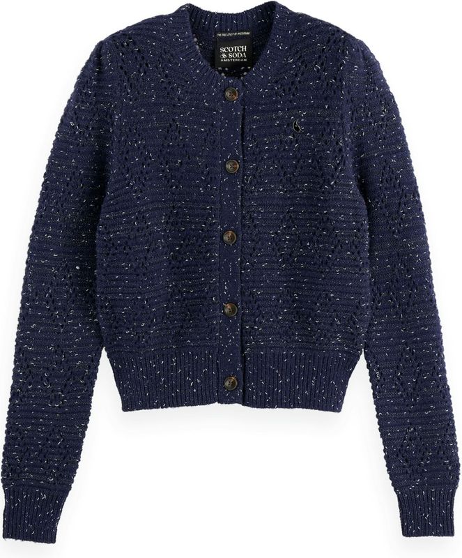 SCOTCH & SODA - Gebreid Vest - Navy