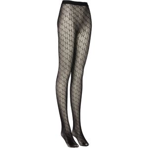 Karl Lagerfeld - Fijne Panty - Zwart - Met Logoprint