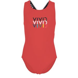 VIVID Badpak  donkergroen / rood / zwart / wit