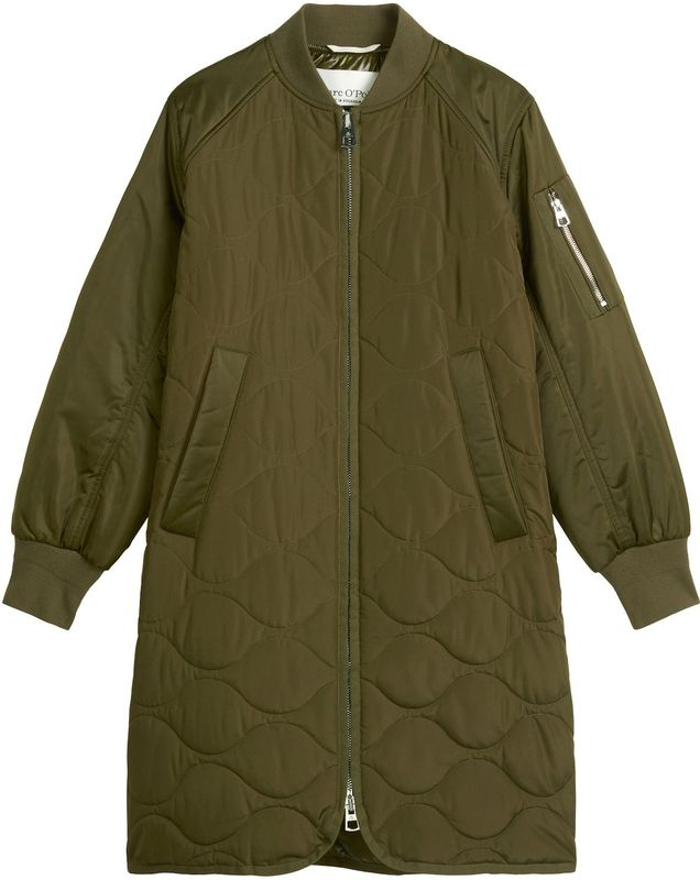 Marc O'Polo - Tussenmantel - Donkergroen