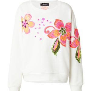 Grace Sweatshirt  groen / orchidee / oranje / offwhite