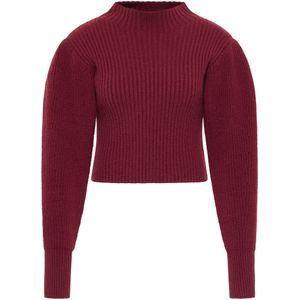 faina Trui  donkerrood