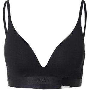 BOSS - TRIANGLE PADDED BEA - Triangel-bh - Zwart - Gewatteerd - Zonder Beugels