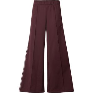Nike Sportswear Broek  wijnrood / wit