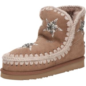MOU Boots 'Eskimo'  lichtbeige / rosé / transparant