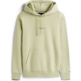 TOMMY HILFIGER - Sweatshirt - Pastelgroen - Capuchon met Trekkoord