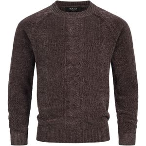 INDICODE JEANS Trui 'INOlio'  donkerbruin