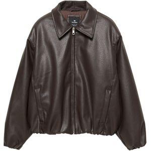 Pull&Bear Tussenjas  chocoladebruin