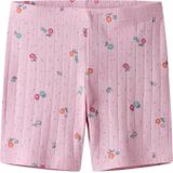 Shorts - Slim Fit - All-over Print - Elastische Taille