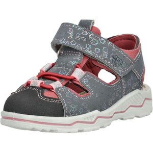 Pepino Wandelschoen  lichtblauw / geel / donkergrijs / lila