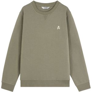 Scalpers Sweatshirt ' '  groen / kaki