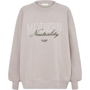 LeGer by Lena Gercke Sweatshirt 'Maxime'  greige / zwart / wit