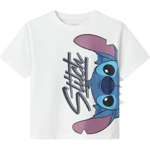 NAME IT Shirt 'NMMANWIT STITCH'  saffier / mauve / zwart / wit