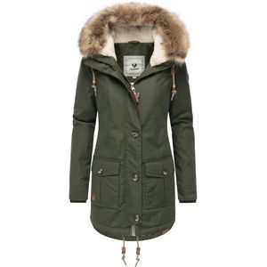 Ragwear Winterjas 'Jane'  olijfgroen