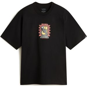 VANS Shirt 'Skull Window'  geel / rood / zwart / wit