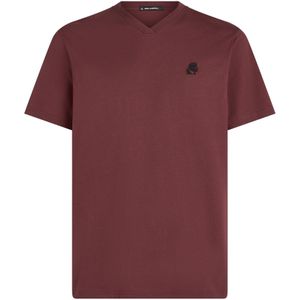 Karl Lagerfeld Shirt 'Kameo'  bordeaux