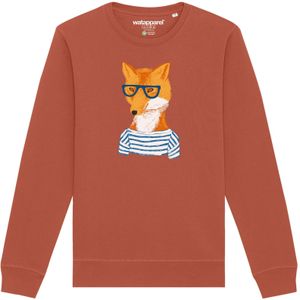 Watapparel Sweatshirt ' Fuchs '  lichtbruin / gemengde kleuren