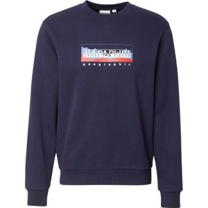 NAPAPIJRI Sweatshirt  marine / oranje / offwhite
