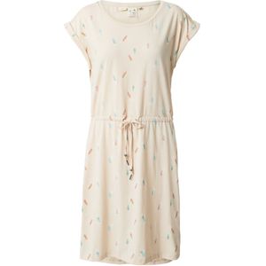 Ragwear Zomerjurk 'MALLORY'  crème / jade groen / oranje / rosa