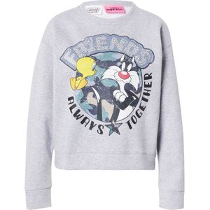 PRINCESS GOES HOLLYWOOD Sweatshirt 'Sylvester& Tweety friends'  geel / lichtgrijs / mintgroen / zwart