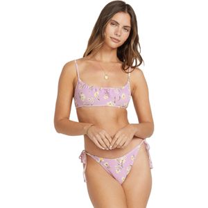 BILLABONG Bikinitop 'Peaceful Petals Mila'  geel / groen / pruim / wit