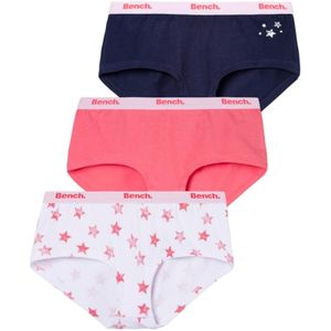 BENCH Onderbroek  kobaltblauw / pink / wit