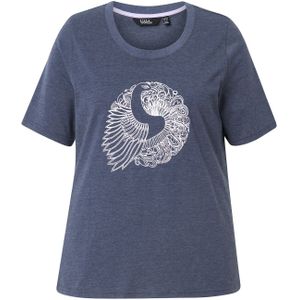Ulla Popken Shirt  enziaan / eierschaal