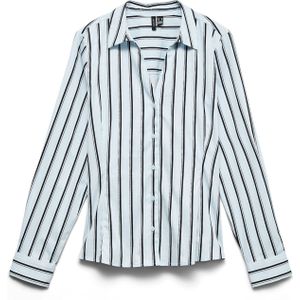 VERO MODA Blouse 'VMLAURA'  zwart / wit