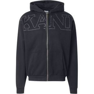 Karl Kani Sweatvest  zwart / zilver